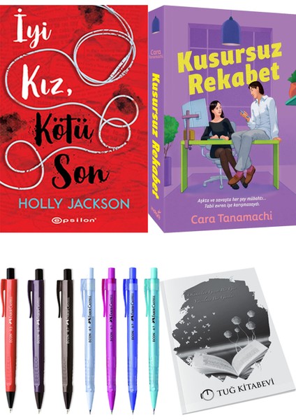 Kusursuz Rekabet ve Epsilon Yayınevi Iyi Kız Kötü Son Holly Jackson 2li Set