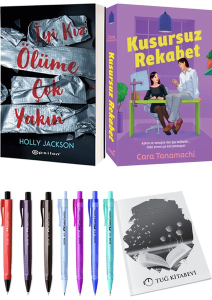 Kusursuz Rekabet ve Epsilon Yayınevi Iyi Kız Ölüme Çok Yakın Holly Jackson 2li Set