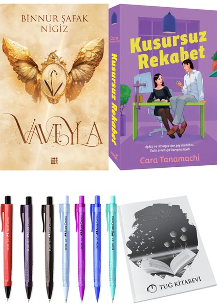 Kusursuz Rekabet ve Dokuz Yayınları Vaveyla 1 Sönmüş Binnur Şafak Nigiz 2li Set