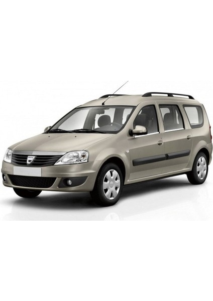 Dacia Logan Mcv 2005-2012 Uyumlu Paslanmaz Çelik Krom Cam Çıtası