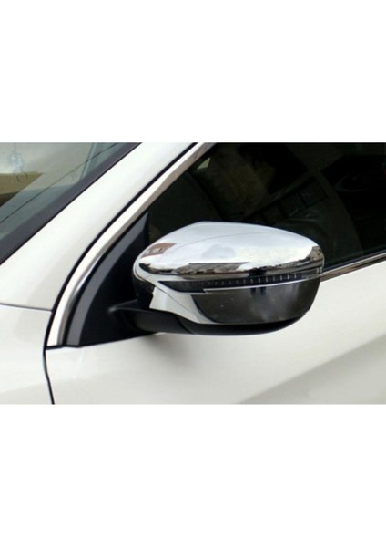 Nissan Qashqai - x Trail Ayna Kapağı Abs Krom 2 Parça 2014-2020