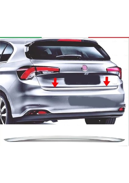 Fiat Egea Cross Krom Bagaj Alt Çıtası 2015 ve Üzeri P.çelik