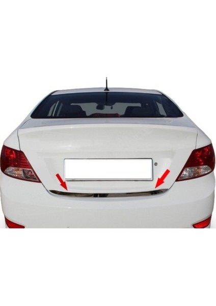 Hyundai Accent Blue (2011-2019 ) Krom Bagaj Alt Çıtası Paslanmaz Çelik modelleri