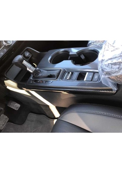 Honda Civic Fe1 Için Uyumlu Vites Kenar Kaplama 2 Parça Carbon 2022 modelleri