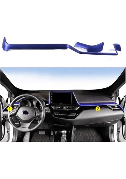 Toyota C-Hr Için Uyumlupanel Kaplama 2 Parça Mavi || Chr - C-Hr - Ch-R fiyatları