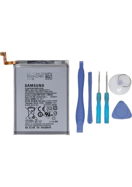 Samsung Galaxy NOTE 10 PLUS - SM-975 Batarya Pil Sıfır Orijinal + TAMİR SETİ