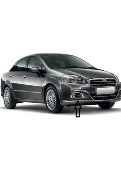 Fiat Linea Krom Sis Farı Çerçevesi 2 Parça 2012 Üzeri modelleri