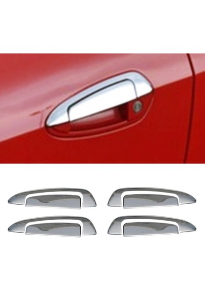 Fiat Grande Punto Kapı Kolu 2006 ve Üzeri 4 Kapı 8 Parça P.çelik Uyumlu