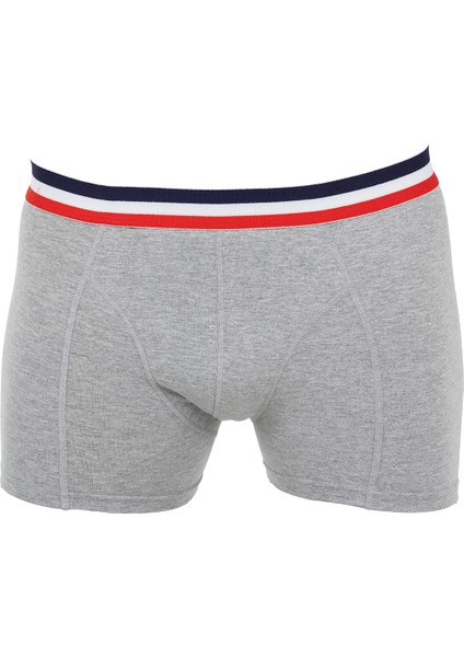 Erkek Boxer 5 Li Paket Pamuklu Likralı Karışık Renkler Kırmızı indirimleri