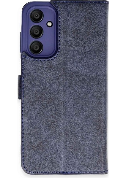 Samsung Galaxy A55 5g Kılıf Dışı Deri Içi Silikon Kartlıklı Kapaklı Trend S Plus Kapak