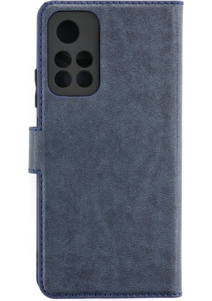 Xiaomi Poco M4 Pro 5g Kılıf Dışı Deri Içi Silikon Kartlıklı Kapaklı Trend S Plus Kapak