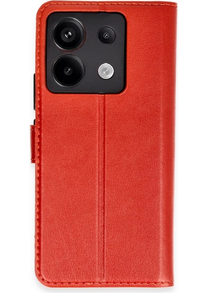 Xiaomi Poco X6 Kılıf Dışı Deri Içi Silikon Kartlıklı Kapaklı Trend S Plus Kapak