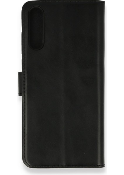 FUJİMAX Huawei P Smart S Kılıf Dışı Deri Içi Silikon Kartlıklı Kapaklı Trend S Plus Kapak
