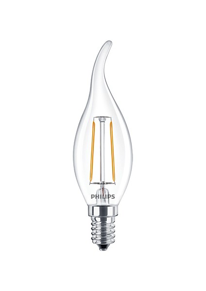 Classic 2-25W LED Filament Ampul Sarı Işık E14