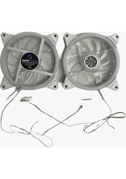 Beyaz 7r Pro Seri 4’lü Set Rainbow Işıklı Sessiz 120MM Kasa Fanı fiyatları