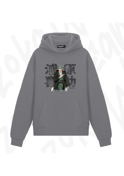 Bleach Kisuke Urahara V2 Anime Baskılı Duman Sweatshirt