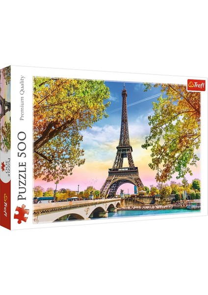 Puzzle Romantic Paris 500 Parça