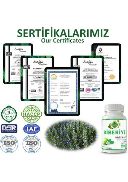 Şifa Biberiye Kapsül (Rosemary Capsule) indirimleri