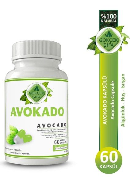 Şifa Avokado Kapsül (AVOCADO CAPSULE)