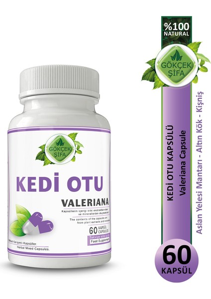 Kedi Otu Kapsül (VALERİANA CAPSULE)