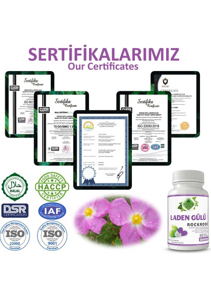 Laden Gülü Kapsül (ROCK ROSE CAPSULE)