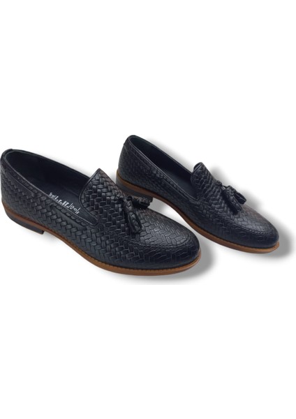 GR0239 Deri Pul Desenli Gündelik Erkek Ayakkabı modelleri