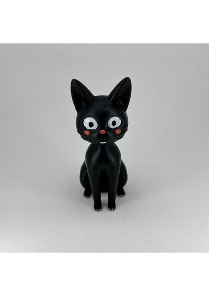 Jiji & Lily Kendi Biblonu Kendin Boya Seti - 3 Boyutlu Sevimli Biblolar + 5 Akrilik Boya ve Fırça Seti