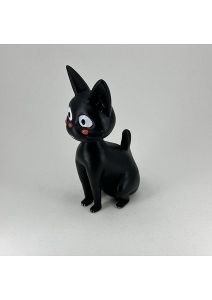 Jiji & Lily Kendi Biblonu Kendin Boya Seti - 3 Boyutlu Sevimli Biblolar + 5 Akrilik Boya ve Fırça Seti