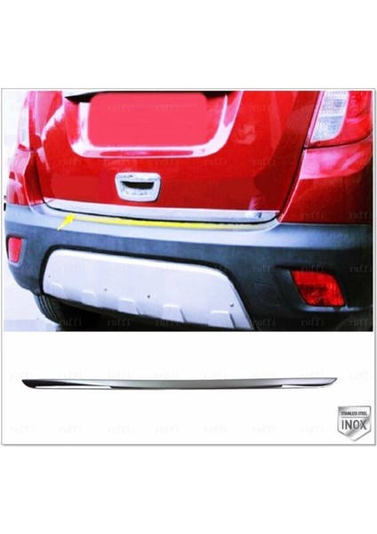 Opel Mokka Krom Bagaj Alt Çıtası 2012 Üzeri P.çelik