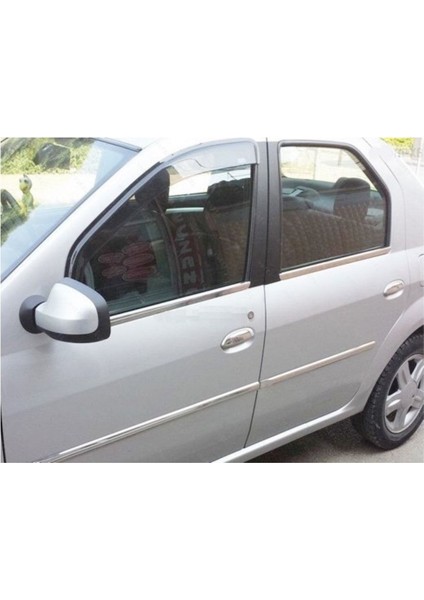 Dacia Lodgy Krom Cam Çıtası 4 Prç. 2012 Üzeri P. Çelik Uyumlu fiyatları