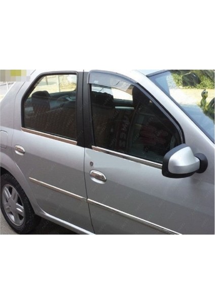 Dacia Lodgy Krom Cam Çıtası 4 Prç. 2012 Üzeri P. Çelik Uyumlu modelleri
