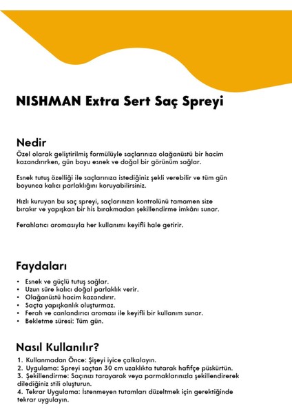 04 Ekstra Tutuş Saç Şekillendirici Sprey - 400 ml