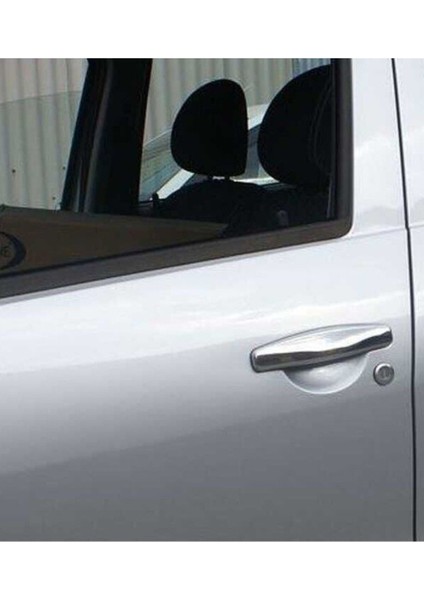Renault Symbol 2008-2012 Modeller Arası Krom Kapı Kolu 4 Kapı Paslanmaz Çelik