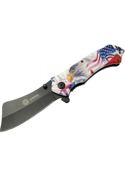 Böker 1-16 Tanto Çakı Usa 20 cm Manuel, Kemerlikli