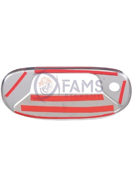 Fıat Doblo Krom Bagaj Açma 2 Parça 2000-2010 Arası P.çelik fırsatları