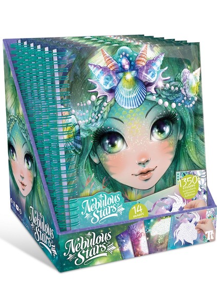 Nebulous Stars Creative Book - Sticker By Number 6953 1