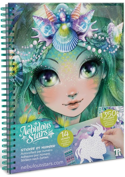Nebulous Stars Creative Book - Sticker By Number 6953 1 fiyatları