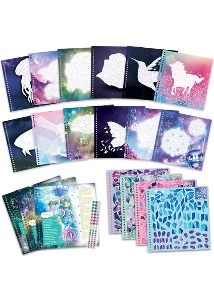 Nebulous Stars Creative Book - Sticker By Number 6953 1 modelleri