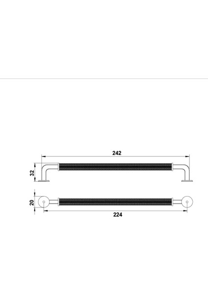 Aron Kulp Siyah Renkli 224 mm 10'lu Avantaj Paket