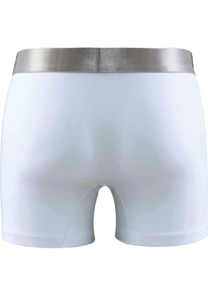 9303 ERKEK SİLVER BEYAZ BOXER