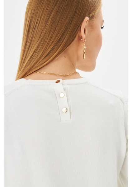 Kadın Bisiklet Yaka Kazak Old Money Kadın Kazak K2706 fırsatları