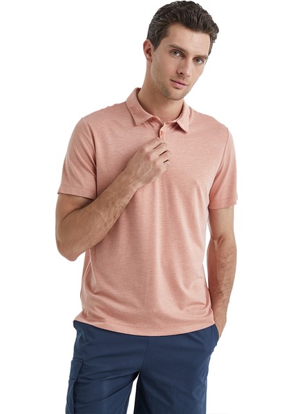 Erkek Polo T-Shirt 40509 - Pembe modelleri