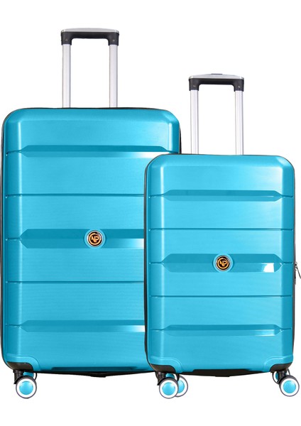 Diamond Pp(Polipropilen) 2'li Kırılmaz Valiz Seti