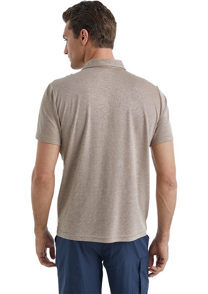 Erkek Polo T-Shirt 40509 - Kahverengi modelleri