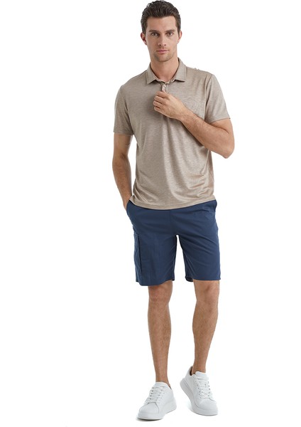 Erkek Polo T-Shirt 40509 - Kahverengi fırsatları