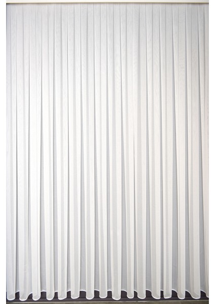 Tül Perde Ekru Düz Zigzag Desen Sık Pile 1 Adet 100x260 cm Kalite fiyatları
