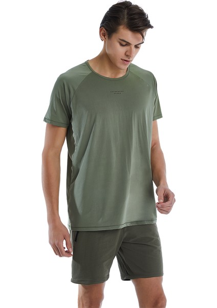 Erkek T-Shirt 70532 - Haki