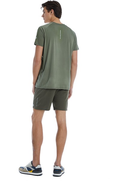 Erkek T-Shirt 70532 - Haki fırsatları
