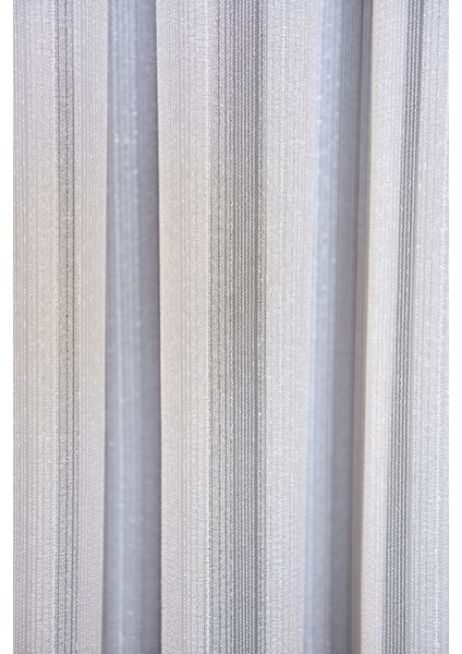 Tül Perde Düz V3 Desen PRT-075 1x3 Sık Pile 1 . Kalite Kırık Beyaz modelleri