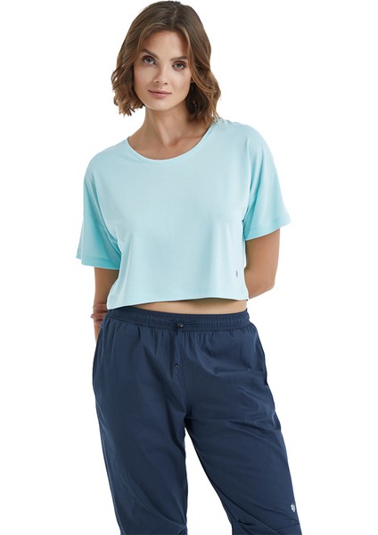Kadın T-Shirt 60399 - Yeşil
